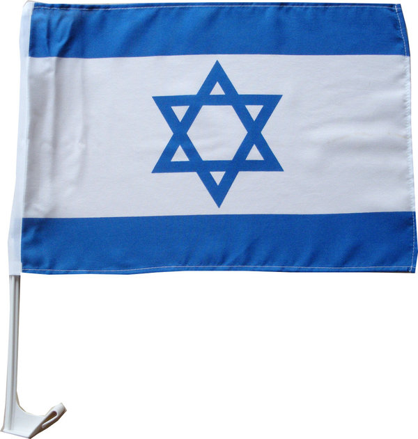 Autofahne Israel