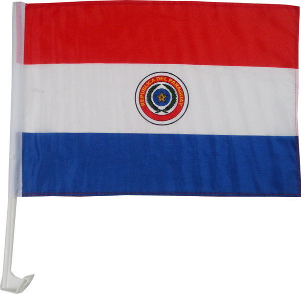Autofahne Paraguay