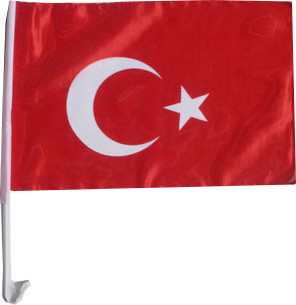 Autofahne Türkei