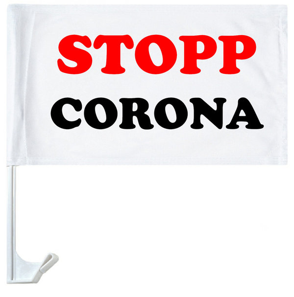 Autofahne Corona 1